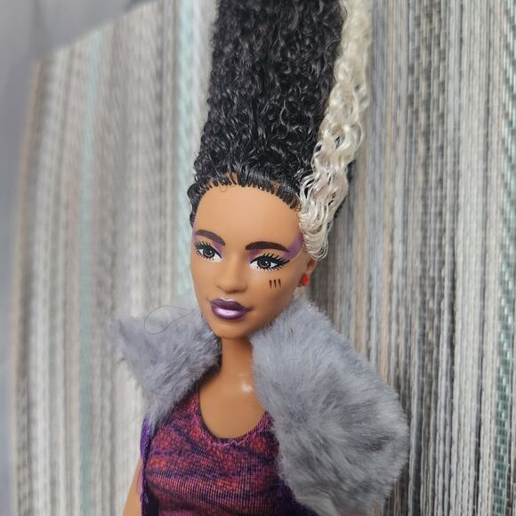 Custom Halloween doll Frankenstein bride style - Picture 4 of 10